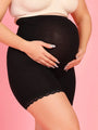 Mamma Presto Soft Cotton Solid Maternity BoyShorts