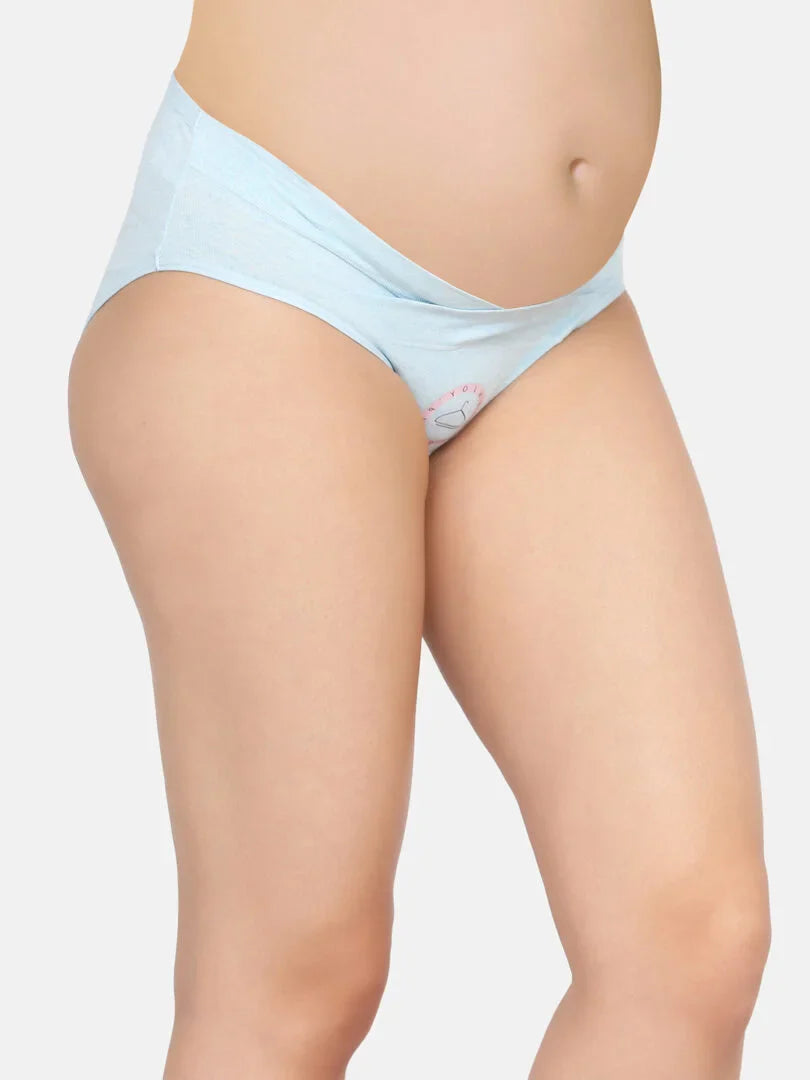 MAMMA PRESTO Low Rise Organic Cotton Maternity Panty