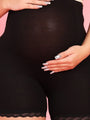 Mamma Presto Pack of 2 Soft Cotton Solid Maternity BoyShorts