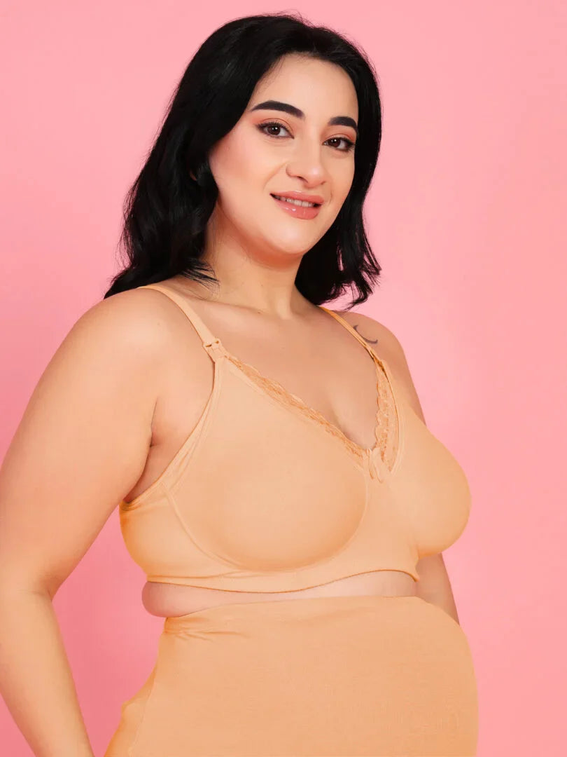 Mamma Presto Pack Of 2 Non Padded Nursing Maternity Bra