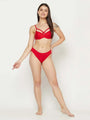 Women’s Red Front Criss Cross Bra