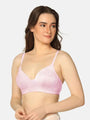 Pack Of 2 Lightly Padded Lacy Design Everyday T-Shirt Bra