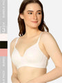 Pack Of 3 Soft Padded Everyday Comfort T-Shirt Bra