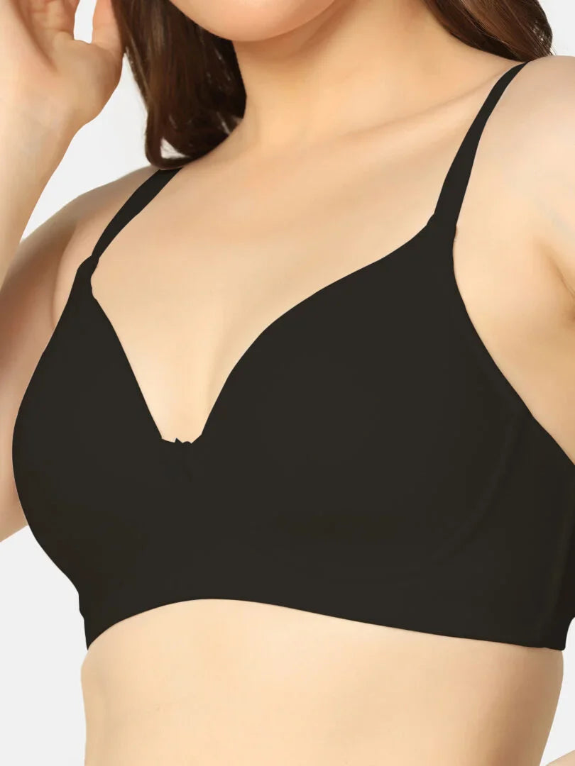 Pack Of 3 Soft Padded Everyday Comfort T-Shirt Bra