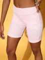 Baby Pink Cut-out Crop Toplette Set