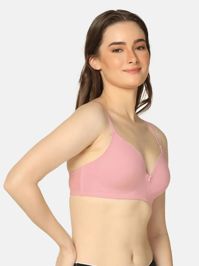 Pack Of 3 Soft Padded Everyday Comfort T-Shirt Bra