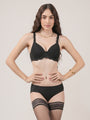 Full Coverage Padded Underwired Lace Lingerie Set