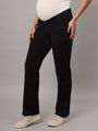 Mamma Presto Low Waist Black Maternity Trousers