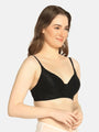 Lightly Padded Lacy Design Everyday T-Shirt Bra - Da Intimo - Lingerie Online Store India
