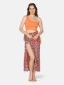 Cut-Out Off Shoulder Swimwear Set with Sarong - Da Intimo - Lingerie Online Store India