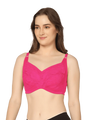 Full Coverage Lace Design Minimizer Bra - Da Intimo - Lingerie Online Store India