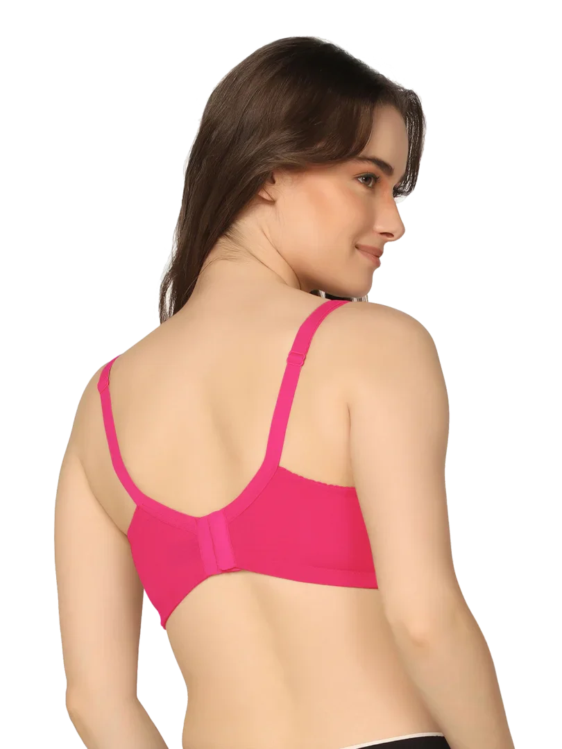 Full Coverage Lace Design Minimizer Bra - Da Intimo - Lingerie Online Store India