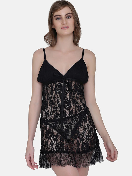 Da Intimo Soft Lace Babydoll - Da Intimo - Lingerie Online Store India