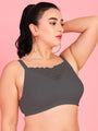 Curvy Love Plus Size Soft Cotton  Full Coverage Cami Bra - Da Intimo - Lingerie Online Store India