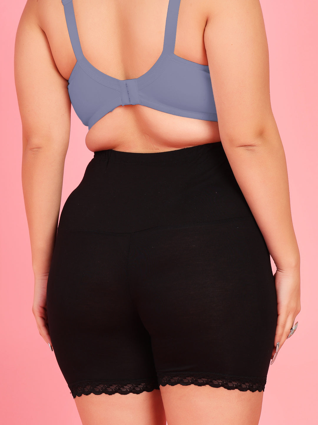 Curvy Love Plus Size Full Coverage Non Padded Grey Bra