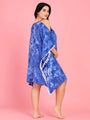 Curvy Love Plus Size Tie and Die Kaftan - Da Intimo - Lingerie Online Store India