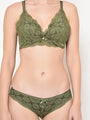 Da Intimo Lightly Padded Lace Design Lingerie Set - Da Intimo - Lingerie Online Store India