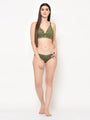 Da Intimo Lightly Padded Lace Design Lingerie Set - Da Intimo - Lingerie Online Store India