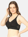 Full Coverage Multi-layer Broad Strap Bra - Da Intimo - Lingerie Online Store India