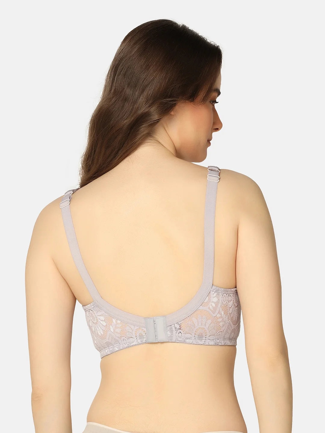 Full Coverage Multi-layer Broad Strap Bra - Da Intimo - Lingerie Online Store India