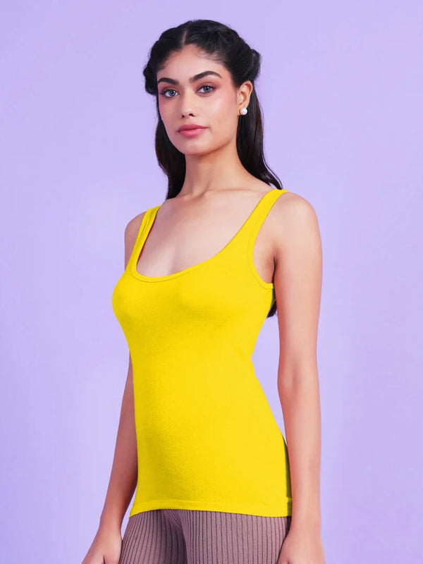 Da Intimo Soft Cotton Broad Strap Camisole - Da Intimo - Lingerie Online Store India