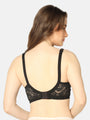 Curvy Love Pack of 3 Plus Size Full Coverage Non Padded Everyday Black & Navy  & Grey Bra