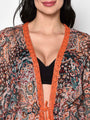 Printed Lacey Cover-Up Swim Dress - Da Intimo - Lingerie Online Store India