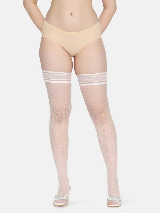 Semi Sheer Net Stocking