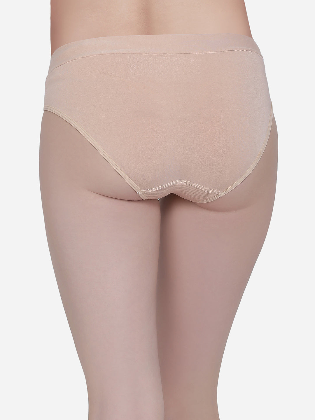 Low Waist Soft Cotton Beige Maternity Panty