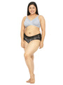 Grey Plus Size Non Padded Full Coverage Everyday Bra - Da Intimo - Lingerie Online Store India