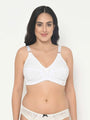 Cotton Full Coverage Plus Size Bra - Da Intimo - Lingerie Online Store India