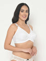 Cotton Full Coverage Plus Size Bra - Da Intimo - Lingerie Online Store India