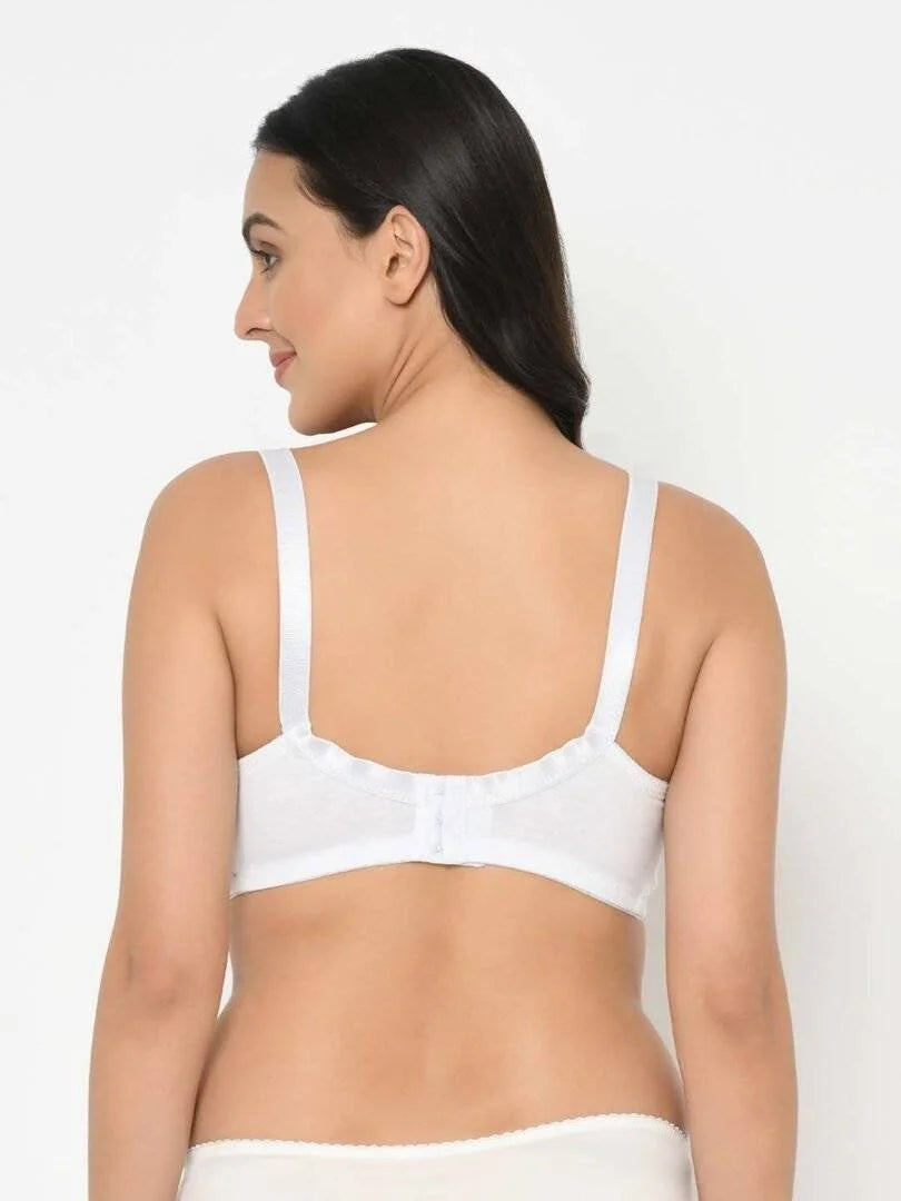 Cotton Full Coverage Plus Size Bra - Da Intimo - Lingerie Online Store India