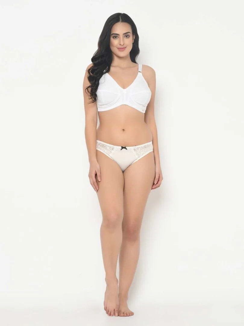 Cotton Full Coverage Plus Size Bra - Da Intimo - Lingerie Online Store India