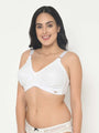 Cotton Full Coverage Plus Size Bra - Da Intimo - Lingerie Online Store India