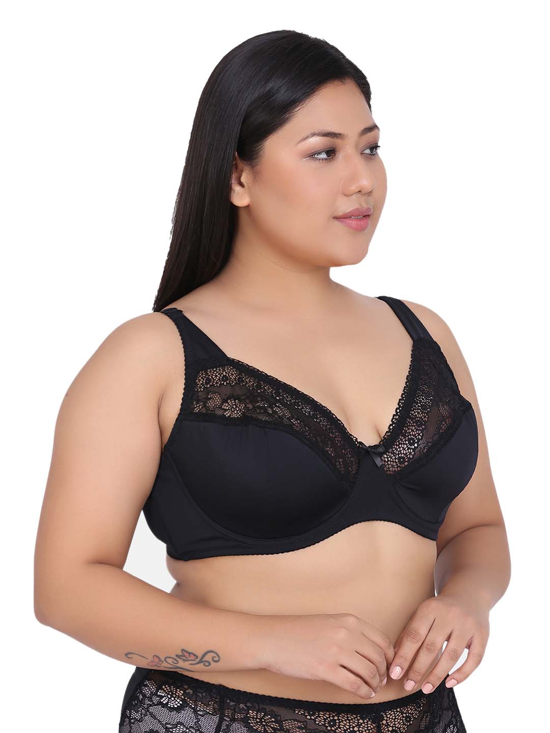 Shop for black plus size bra (6)